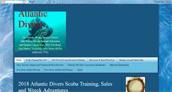 Desktop Screenshot of njwreckdivers.com